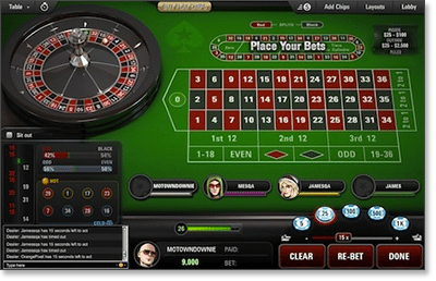 PokerStars Online Roulette