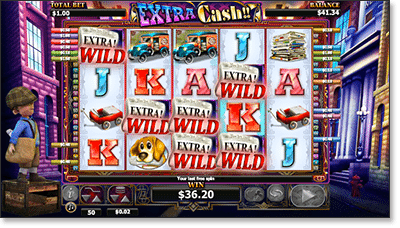 Extra Cash Wild Features