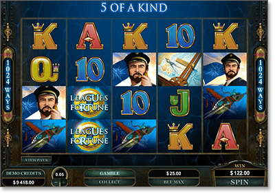 Leagues of Fortune 1024 Ways Pokie