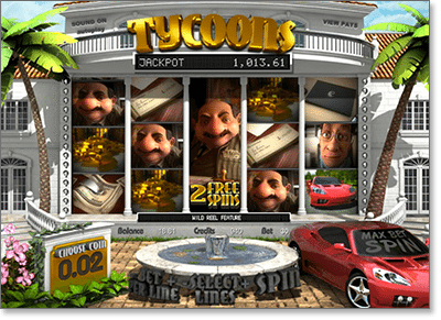 Tycoons Progressive Pokie by Betsoft