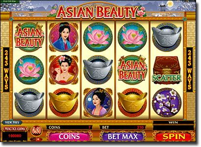 Play Asian Beauty online video slot