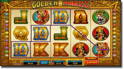 Play Golden Princess online pokies