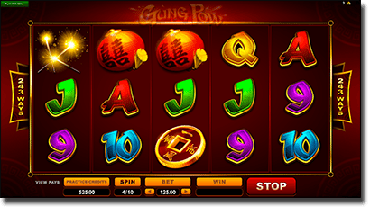 Gung Pow video slot