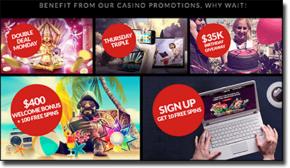 Guts Casino weekly promotions