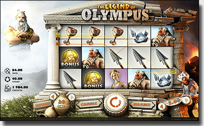 The Legend of Olympus online pokies