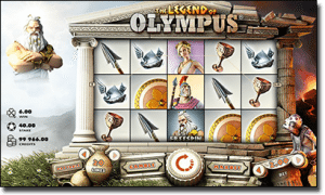 Legend of Olympus online video slots