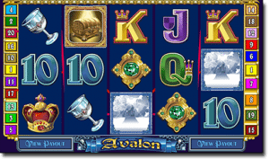 Avalon online pokies game by Microgaming