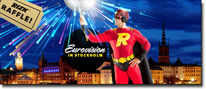 Win a trip to Eurovision 2016 with Rizk.com