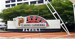 Canberra Casino poker machines