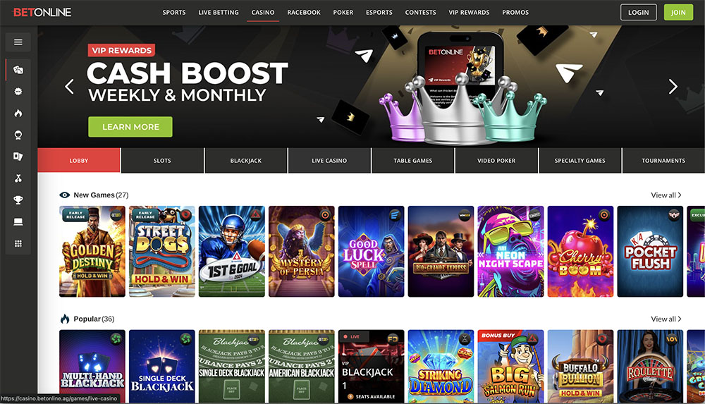 Betonline Casino review  