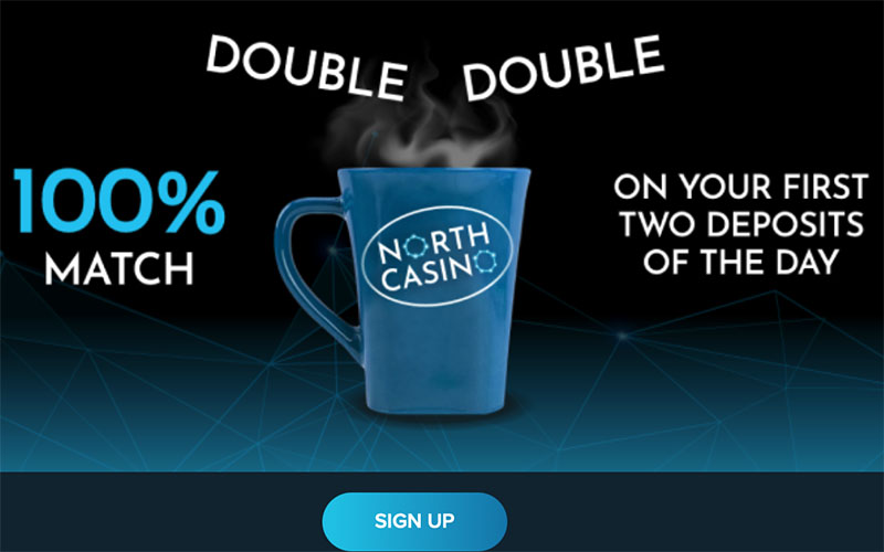 Double Double pokies promotion at North Casino