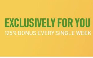 Joe Fortune Weekly Deposit Bonus offer