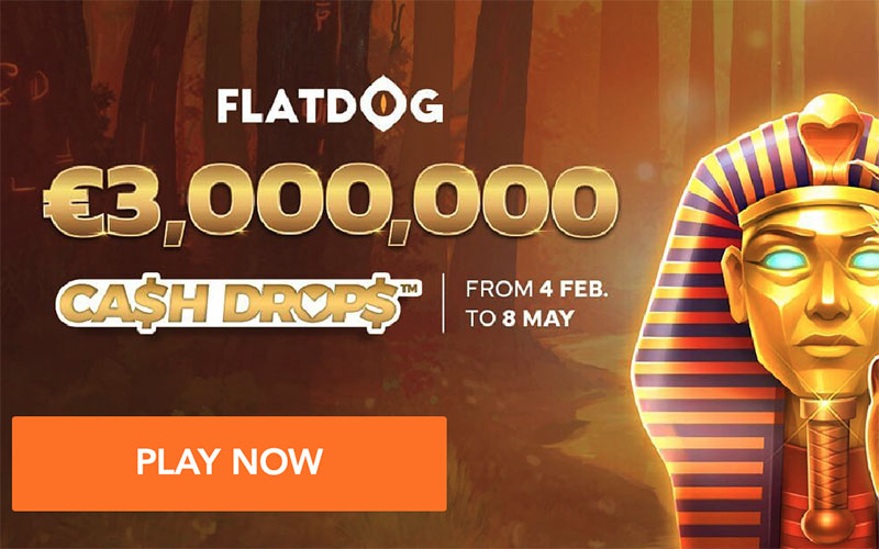 Flatdog Gaming Cash Drops promotion