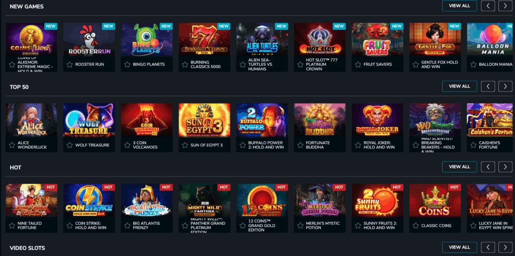 Wolf Winner Casino Games